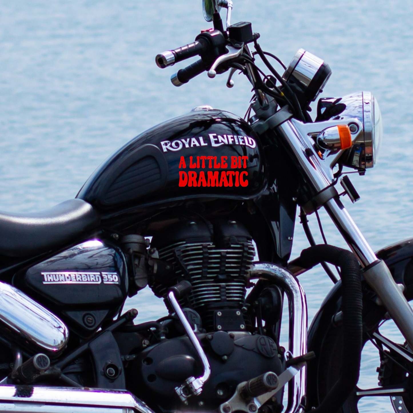 A Little Bit Dramatic Vinyl Decal