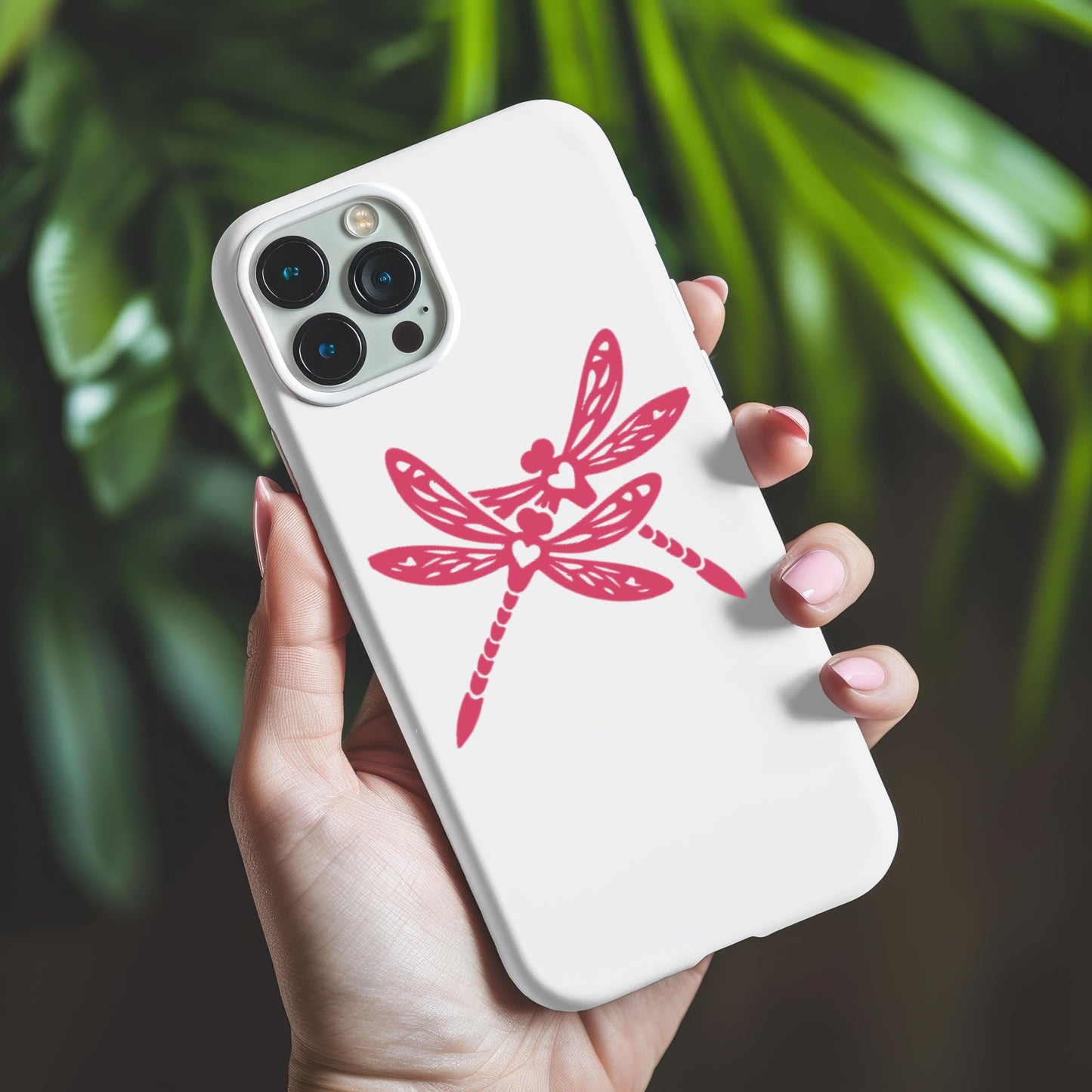 Beautiful Dragonfly Pair Vinyl Decal, Decal for Car Windows, Laptop, Phone, Water Bottle, Tumblers, Wall Art, Journals, Notebook, Skateboard