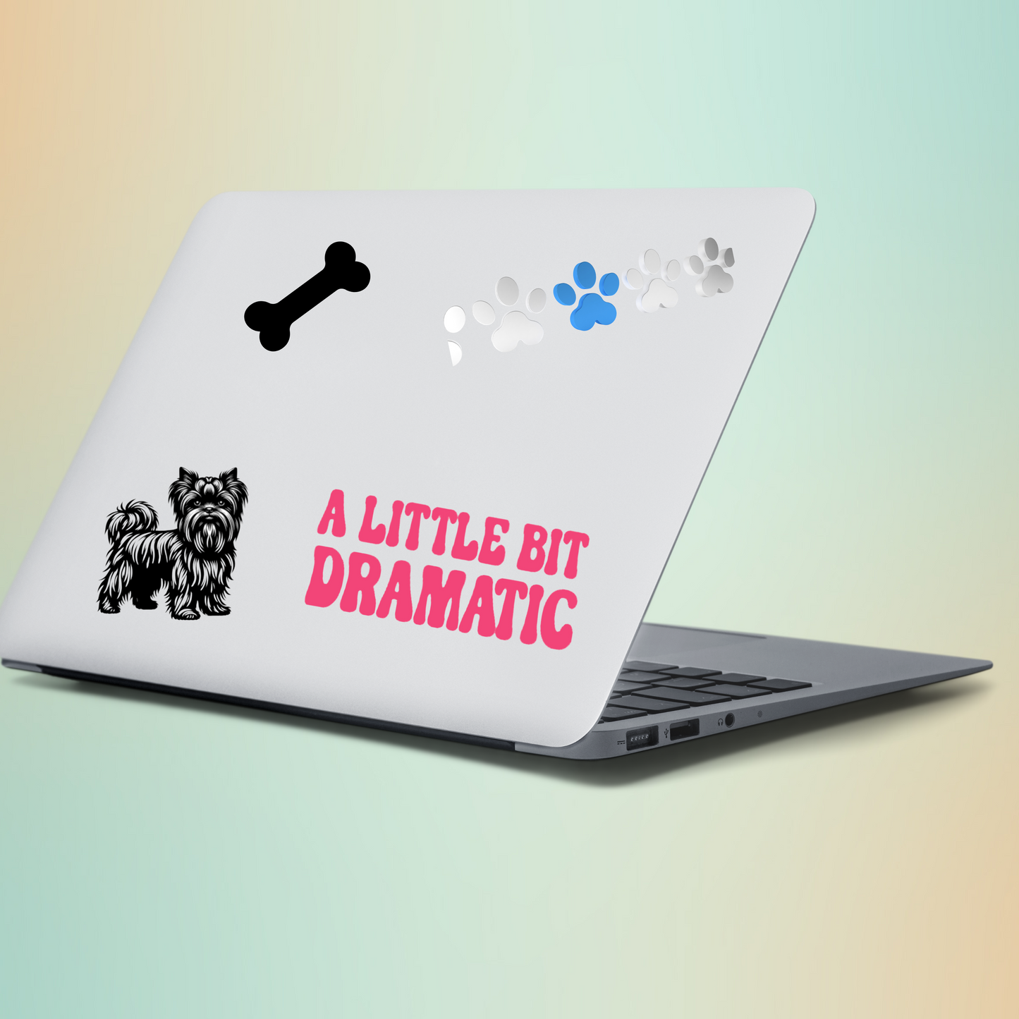 A Little Bit Dramatic Vinyl Decal