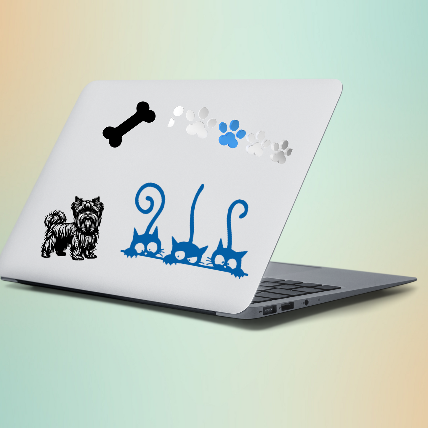 Peeking Cats Vinyl Decal