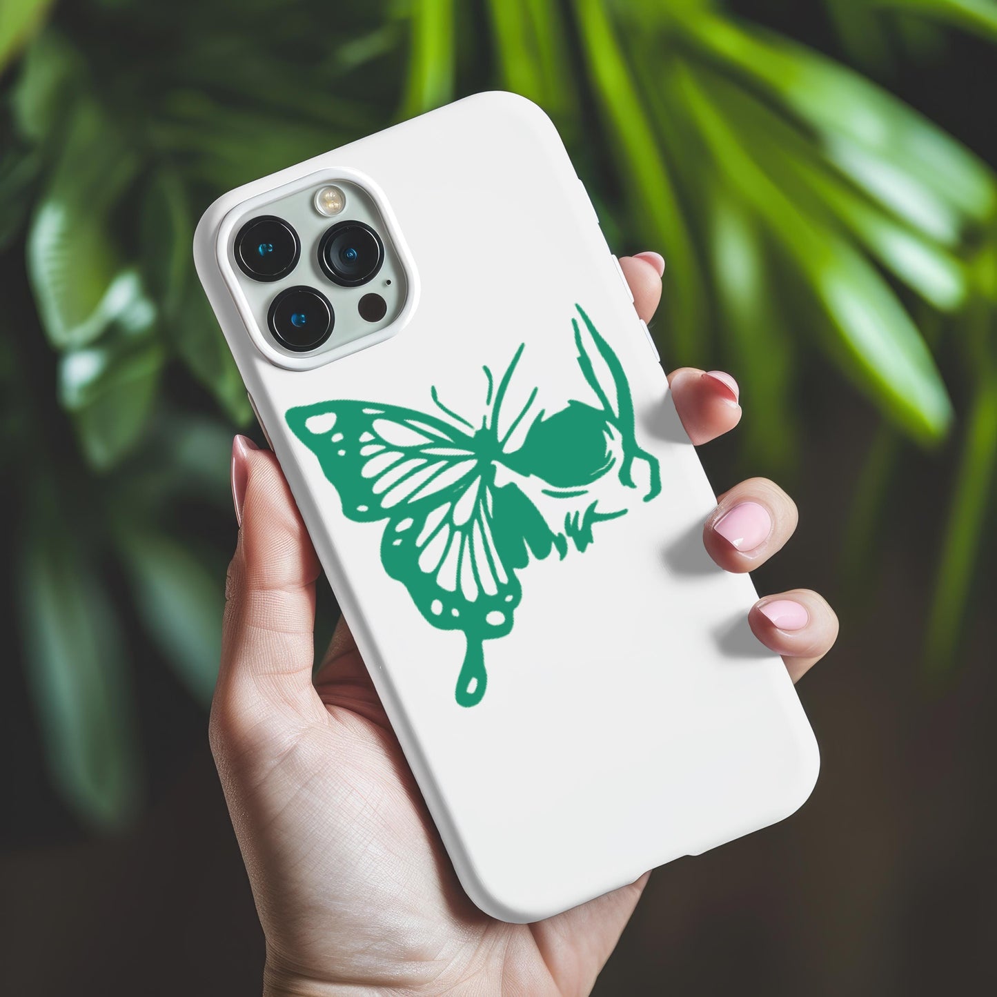 Butterfly & Skull Vinyl Decal, Decal for Car Windows, Trucks, Laptop, Phone, Water Bottle, Mug, Tumblers, Wall Art, Journals, Notebooks