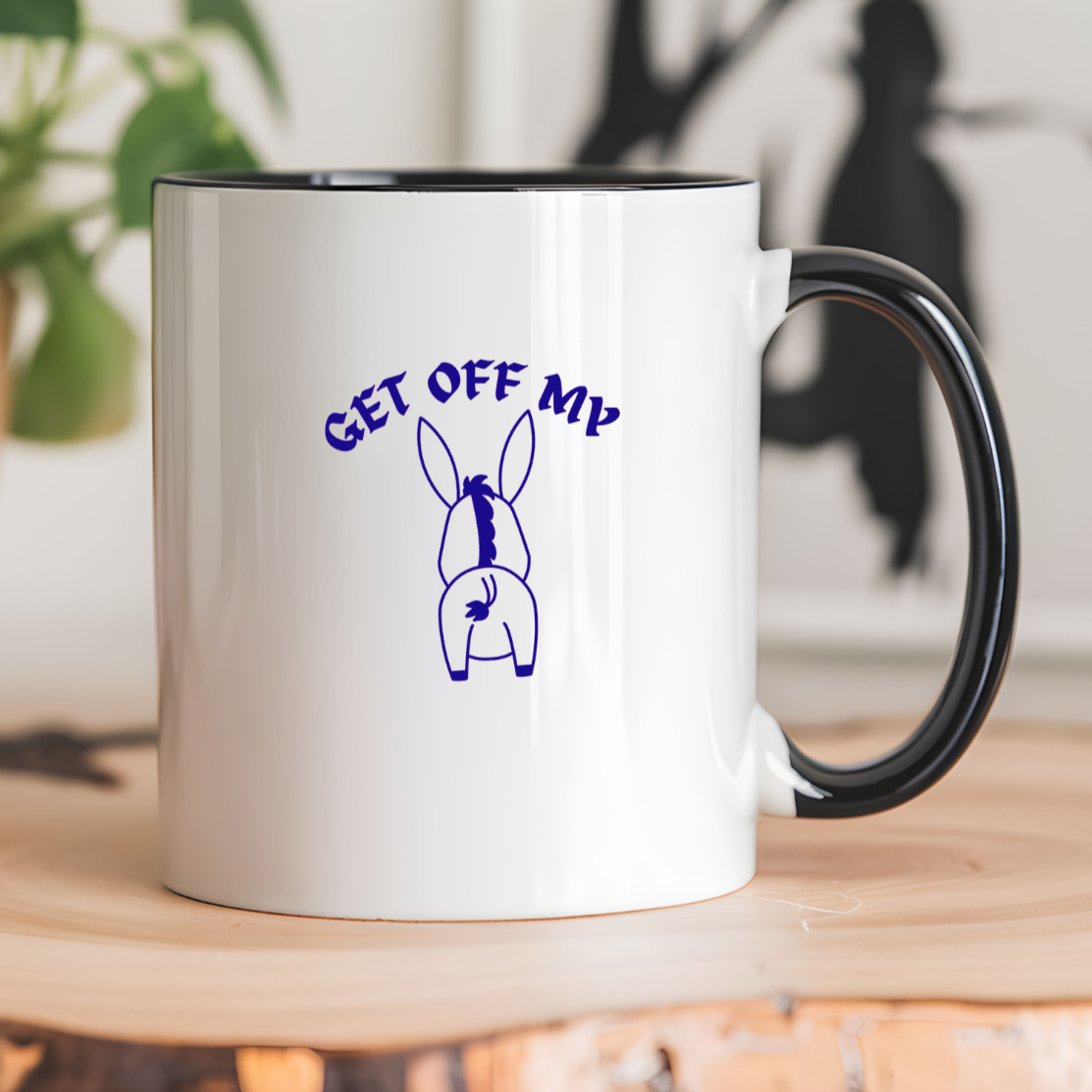 Get Off My Ass - Donkey - Vinyl Sticker Decal