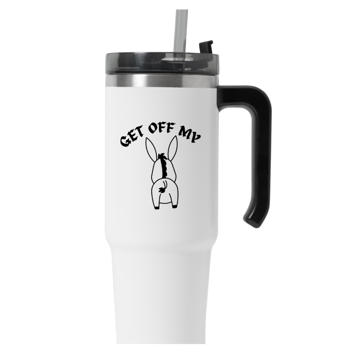 Get Off My Ass - Donkey - Vinyl Sticker Decal